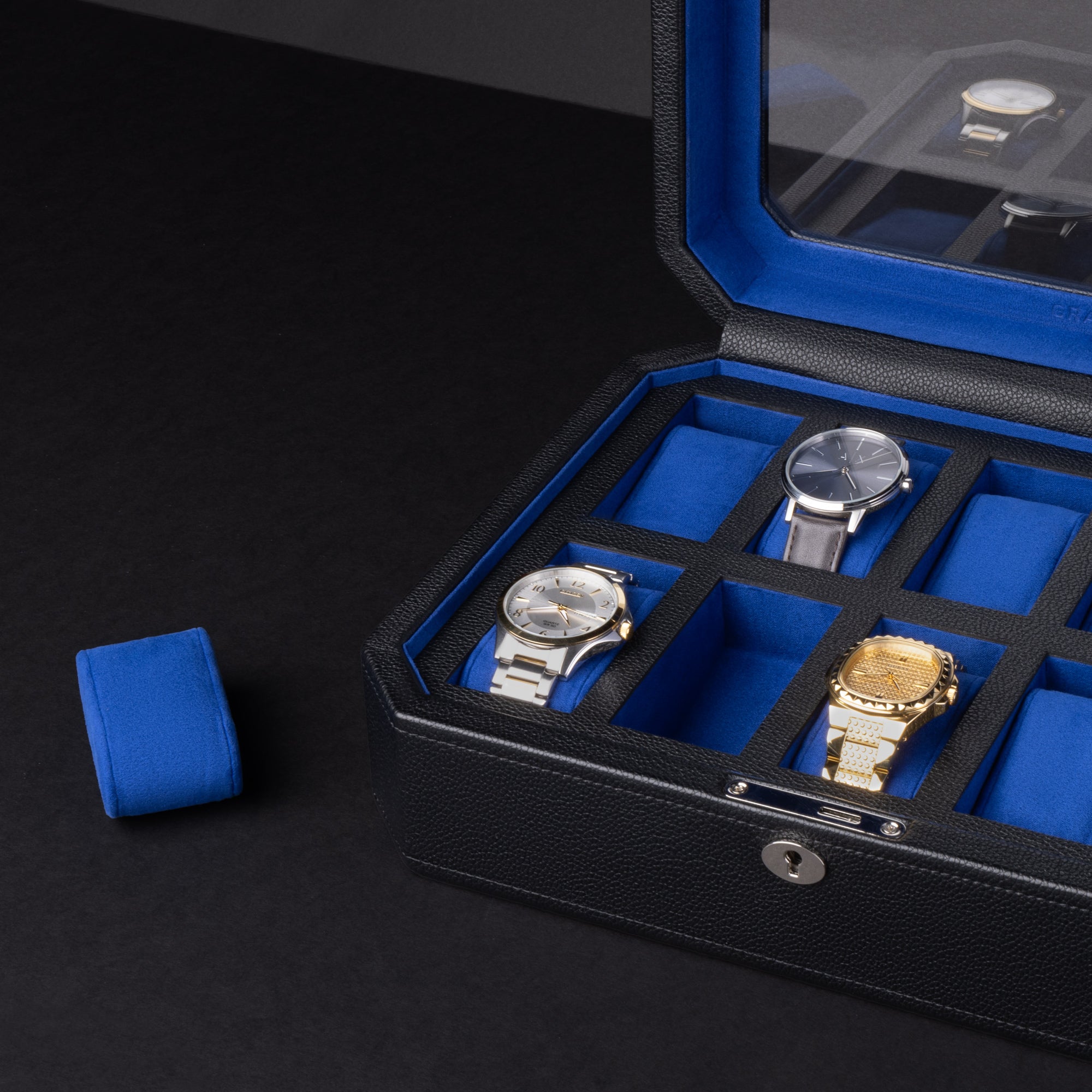 Gravitas Premium 10 Slot watch box