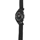 Casio G-Shock Analog-Digital Utility Metal Black Ion-Plated Bezel and Cloth Strap Watch | GM2100CB-1A