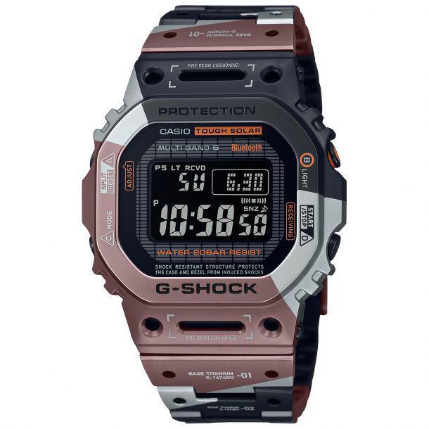 Casio G-Shock Geometric Camouflage Titanium Limited Edition Watch | GMWB5000TVB1