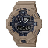Casio G-Shock Analog-Digital Utility Tan Watch | GA700CA-5A