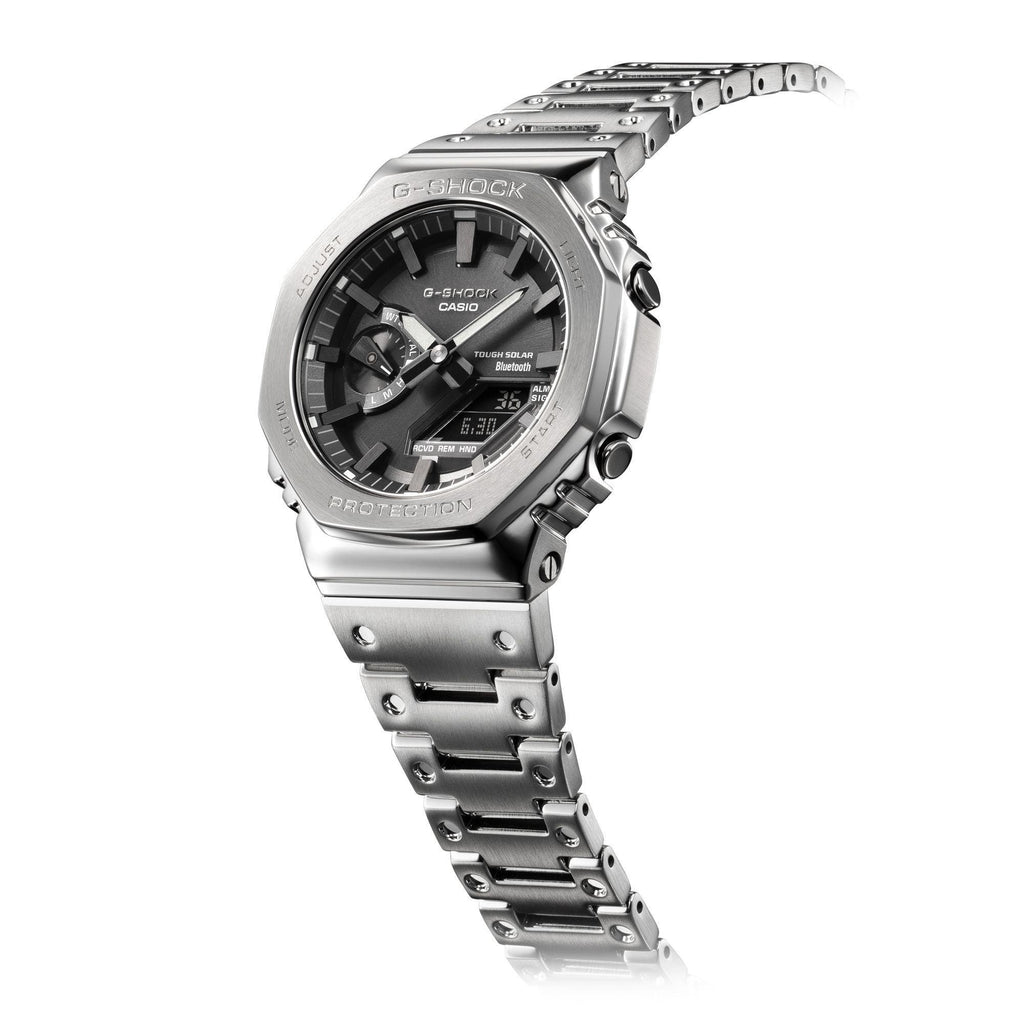 Casio G-Shock Full Metal Connected Solar Stainless Steel Watch | GMB2100D-1A