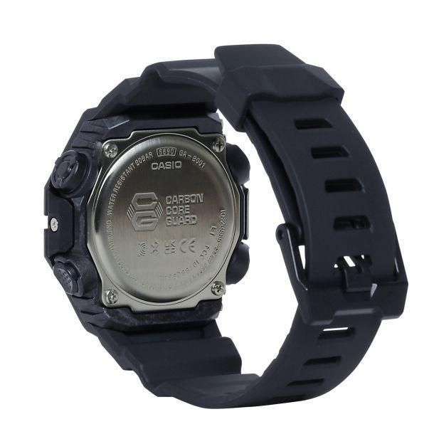 Casio G-Shock Analog-Digital Bluetooth Combi Black Resin Strap Watch | GAB001-1A